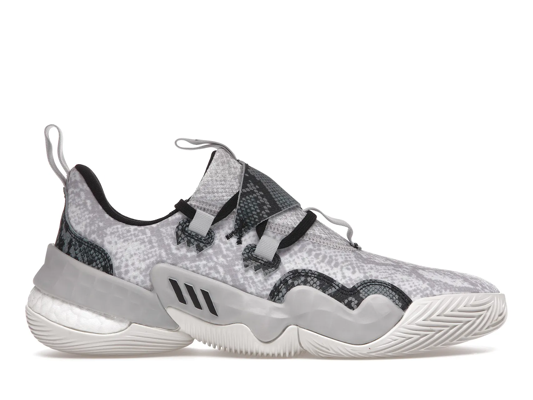 adidas Trae Young 1 Light Solid Grey Snakeskin - H67753 - US