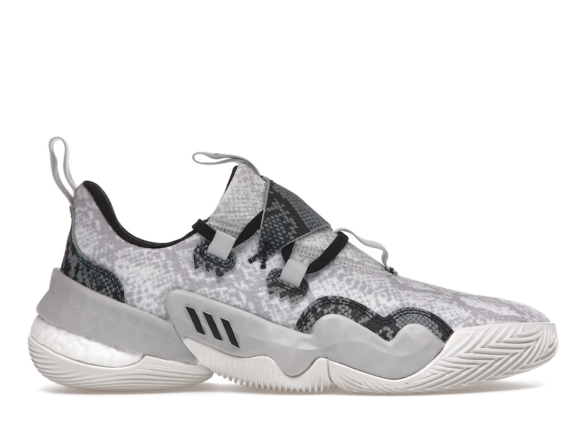 adidas Trae Young 1 Light Solid Grey Snakeskin 0