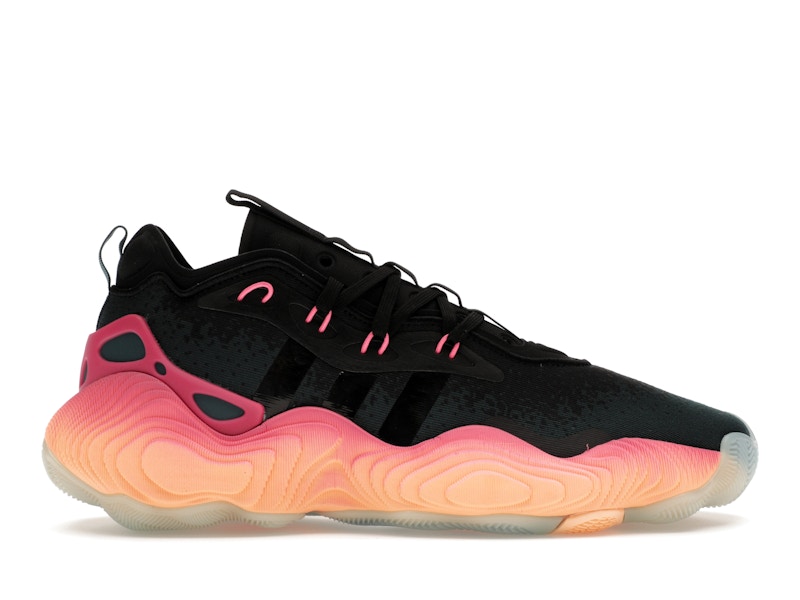 adidas Trae Young 3 Arctic Night Acid Orange Men's - IE9303 - US