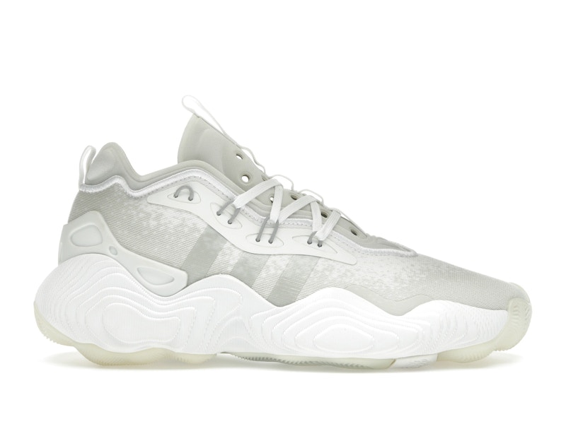 adidas Trae Young 3 White Metallic Silver Men's - IF2102 - US
