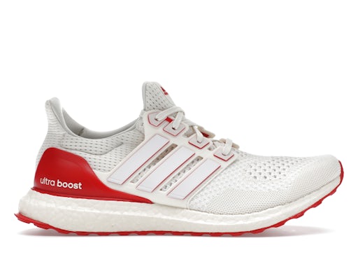 adidas Ultra Boost 1.0 Chalk White Scarlet 0