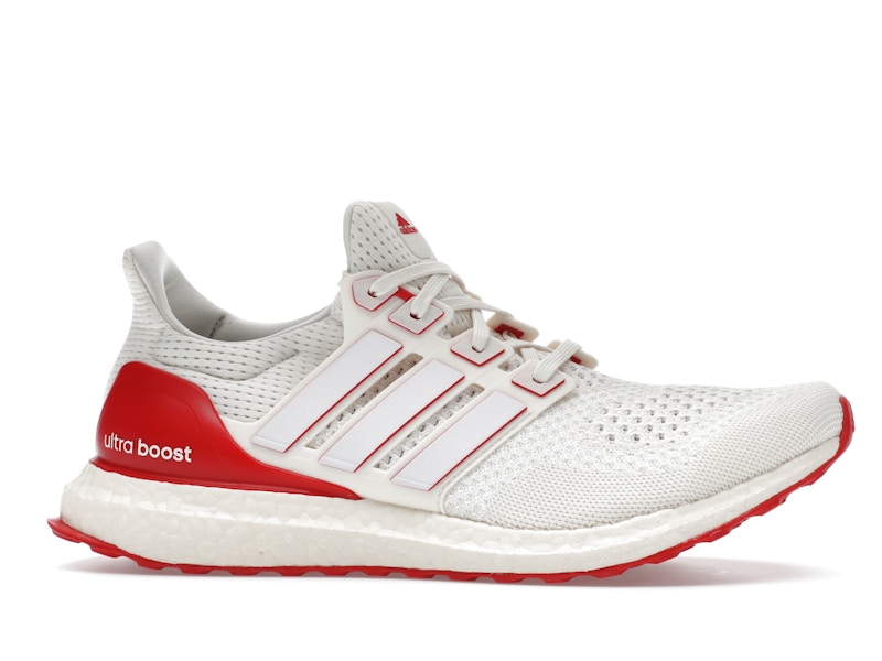 adidas Ultra Boost 1.0 Chalk White Scarlet