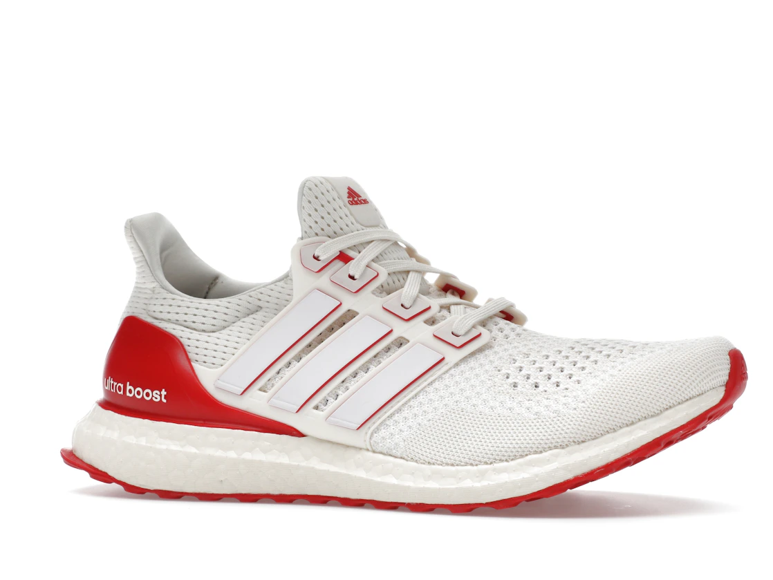 adidas Ultra Boost 1.0 Chalk White Scarlet
