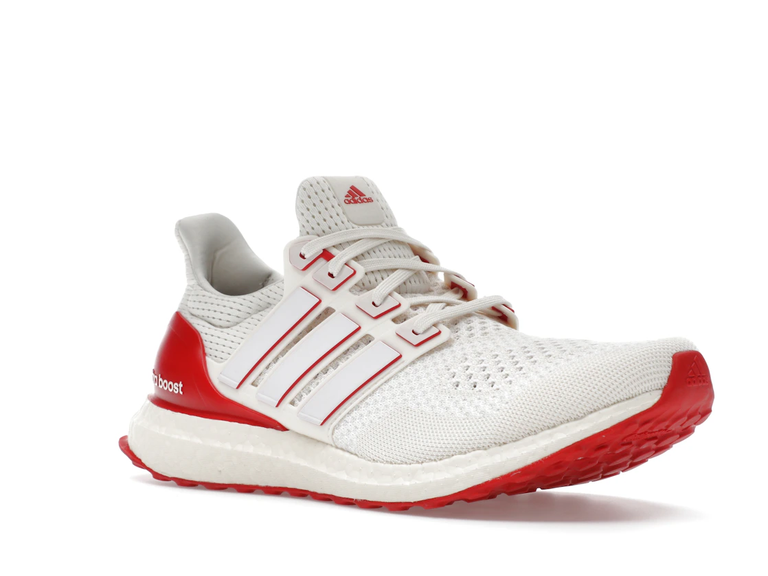 adidas Ultra Boost 1.0 Chalk White Scarlet