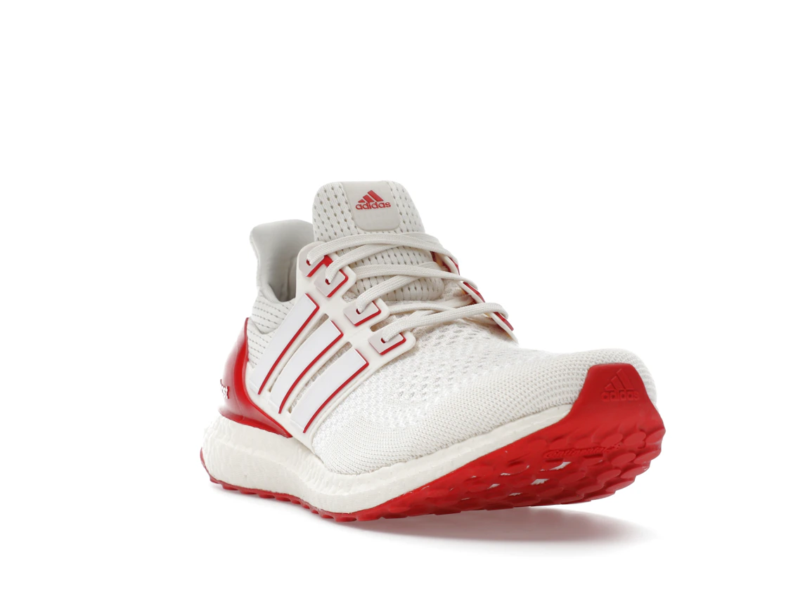 adidas Ultra Boost 1.0 Chalk White Scarlet