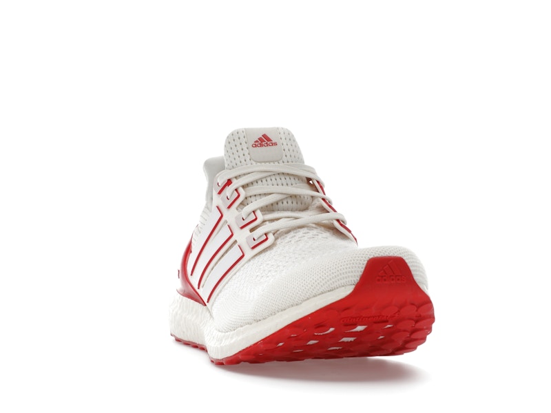 adidas Ultra Boost 1.0 Chalk White Scarlet