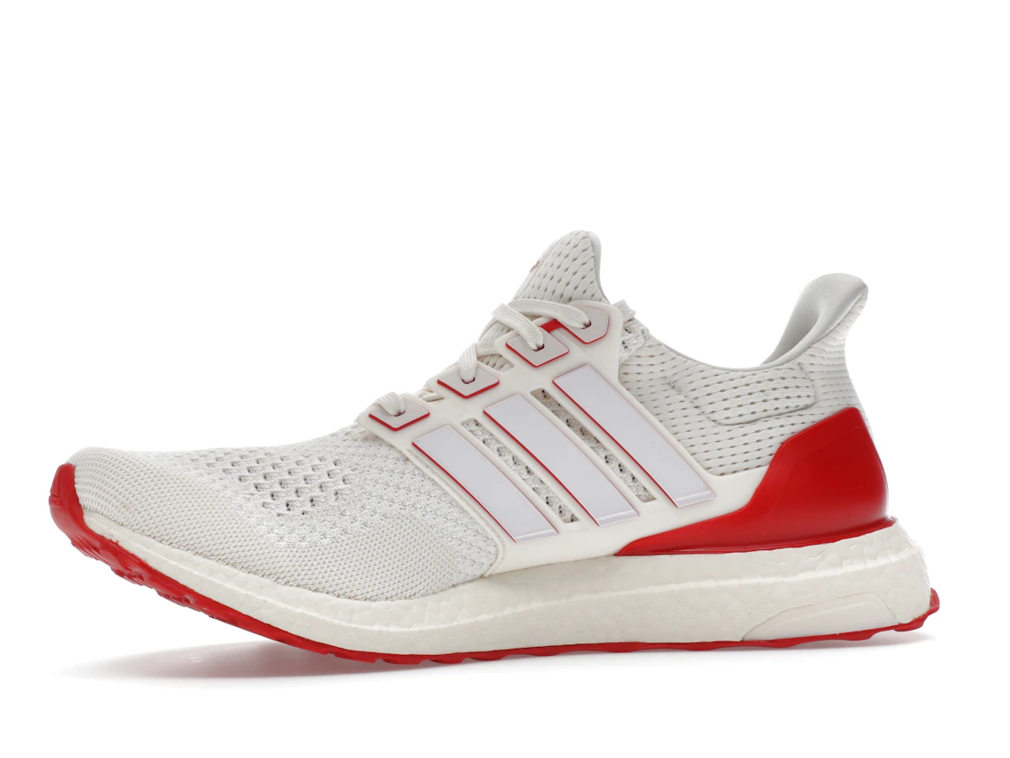 adidas Ultra Boost 1.0 Chalk White Scarlet