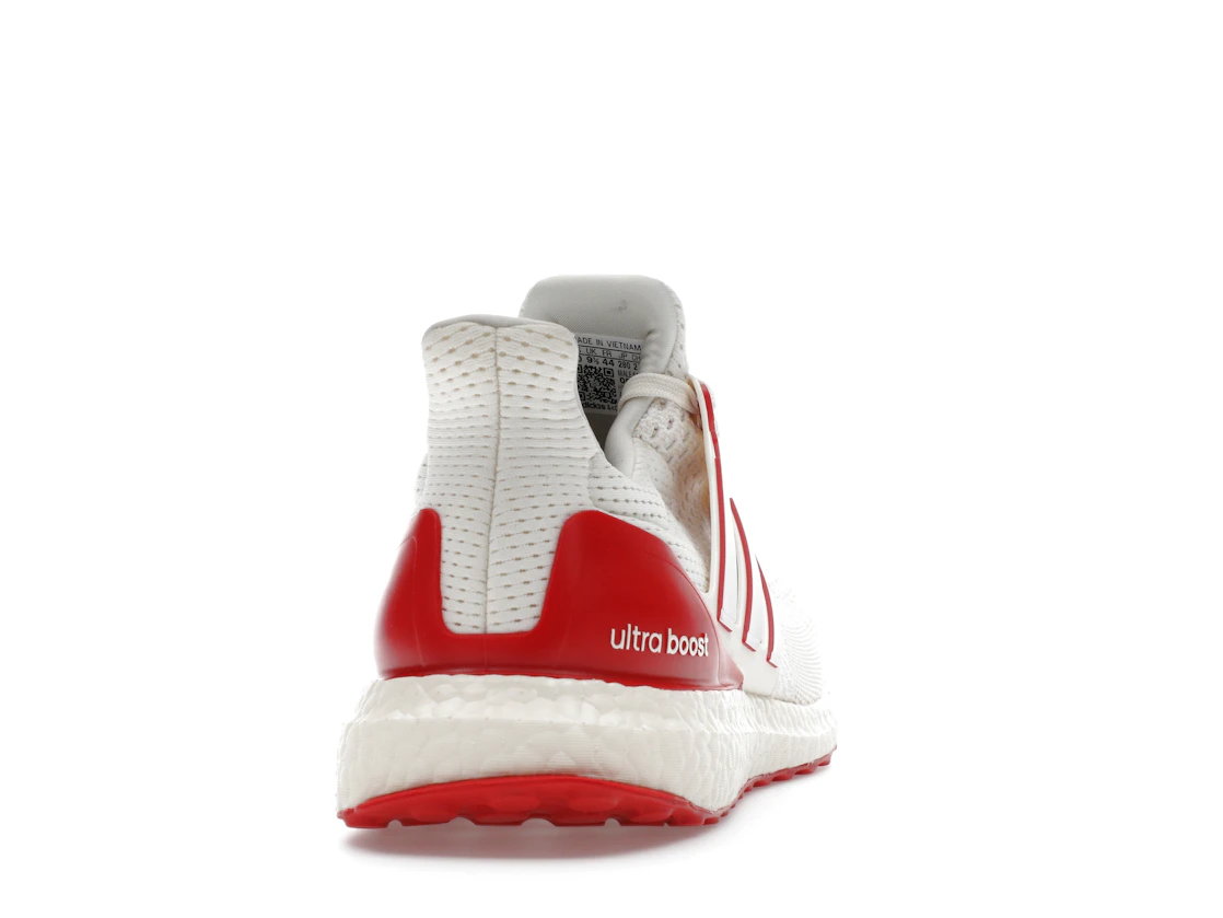 adidas Ultra Boost 1.0 Chalk White Scarlet