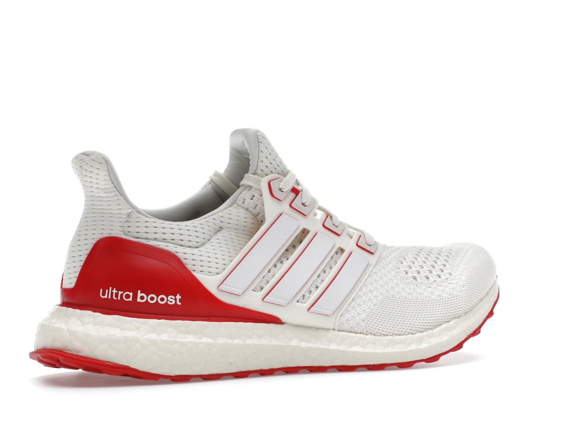 adidas Ultra Boost 1.0 Chalk White Scarlet