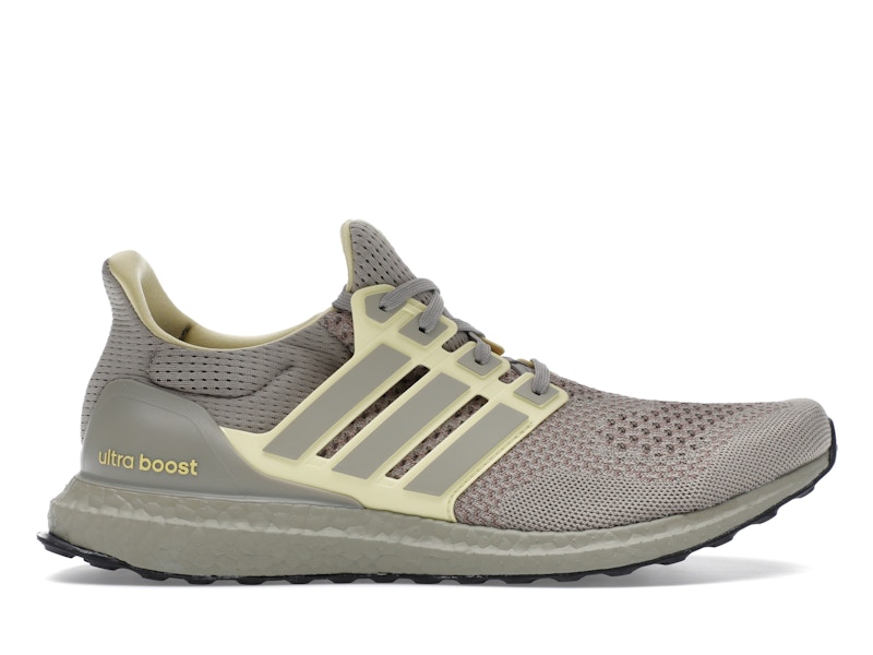 adidas Ultra Boost Putty Beige Powder Yellow Core Black Men's