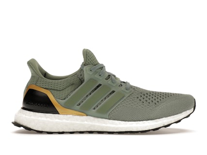 adidas Ultra Boost Silver Green Gold Metallic Men's IF5258 US