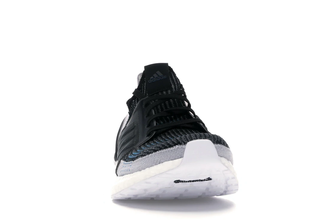 adidas Ultra Boost 19 Core Black Grey Six Shock Cyan