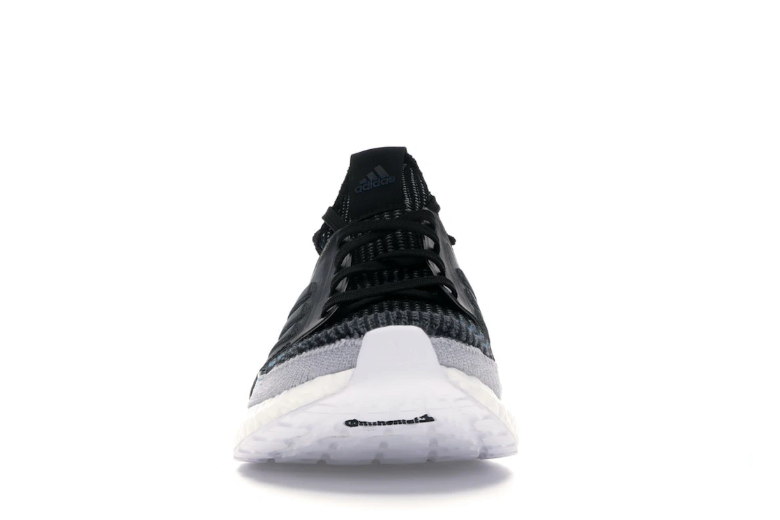 adidas Ultra Boost 19 Core Black Grey Six Shock Cyan
