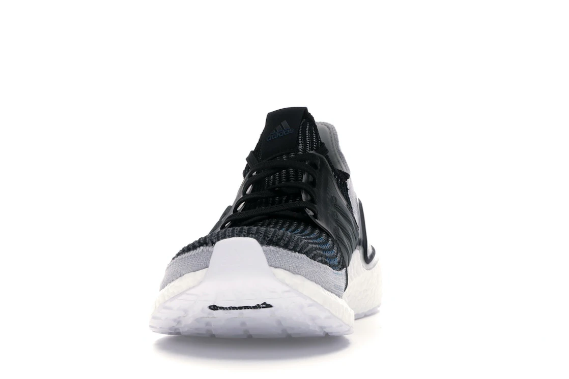adidas Ultra Boost 19 Core Black Grey Six Shock Cyan