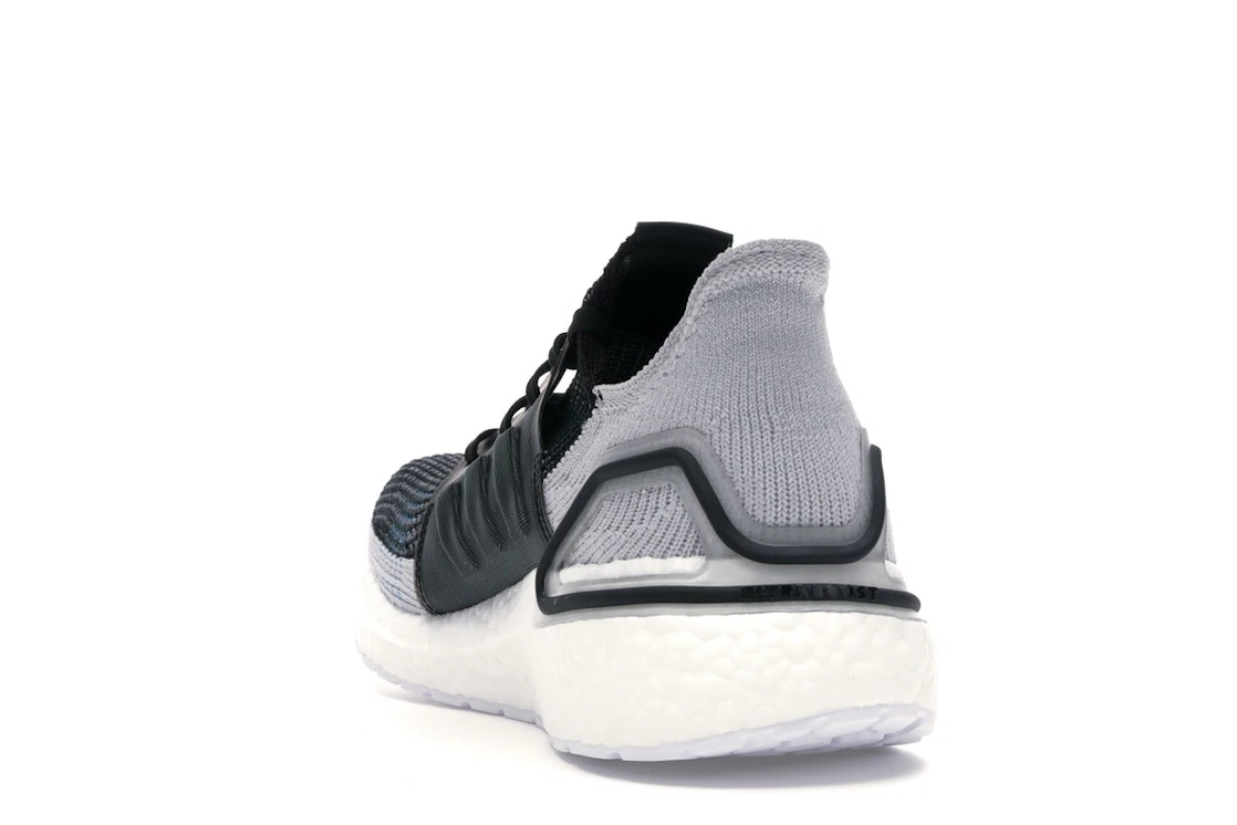 adidas Ultra Boost 19 Core Black Grey Six Shock Cyan