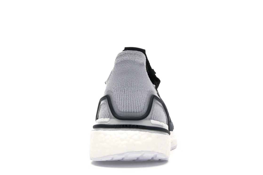 adidas Ultra Boost 19 Core Black Grey Six Shock Cyan