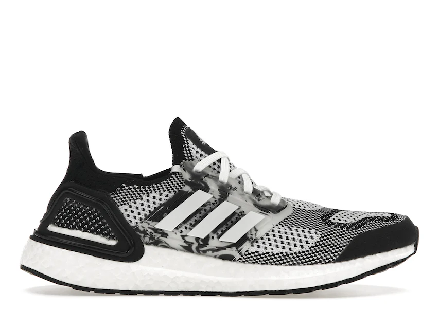 adidas Ultra Boost 19.5 DNA White Black Marble Men's - GZ6471 - US