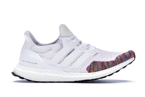adidas Ultra Boost Multi-Color Toe White Men's BB7800 GB