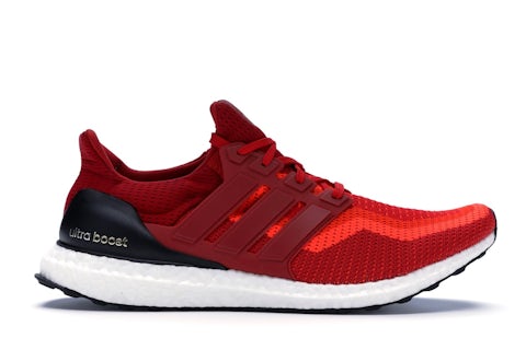 adidas Ultra Boost Solar Red Red Gradient Men's AQ4006 GB