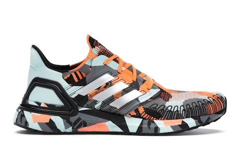 adidas Ultra Boost 20 Camo Orange Frost Men's FV8359 US