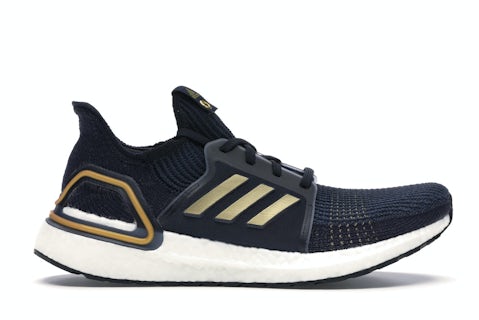 adidas Ultra Boost 2019 Blue Gold (US) Men's EE9447 US