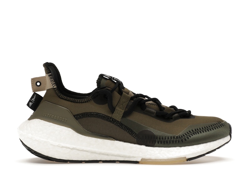 adidas Ultra Boost 21 Parley Focus Olive Men s G55649 US