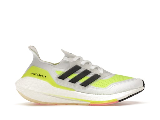 adidas Ultra Boost 21 Bianco Solar Verde (donna) 0