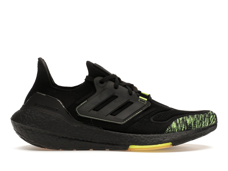 adidas Ultra Boost 22 Black Solar Yellow Men s GX5915 US