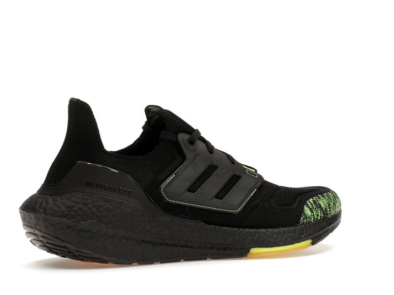 adidas Ultra Boost 22 Black Solar Yellow
