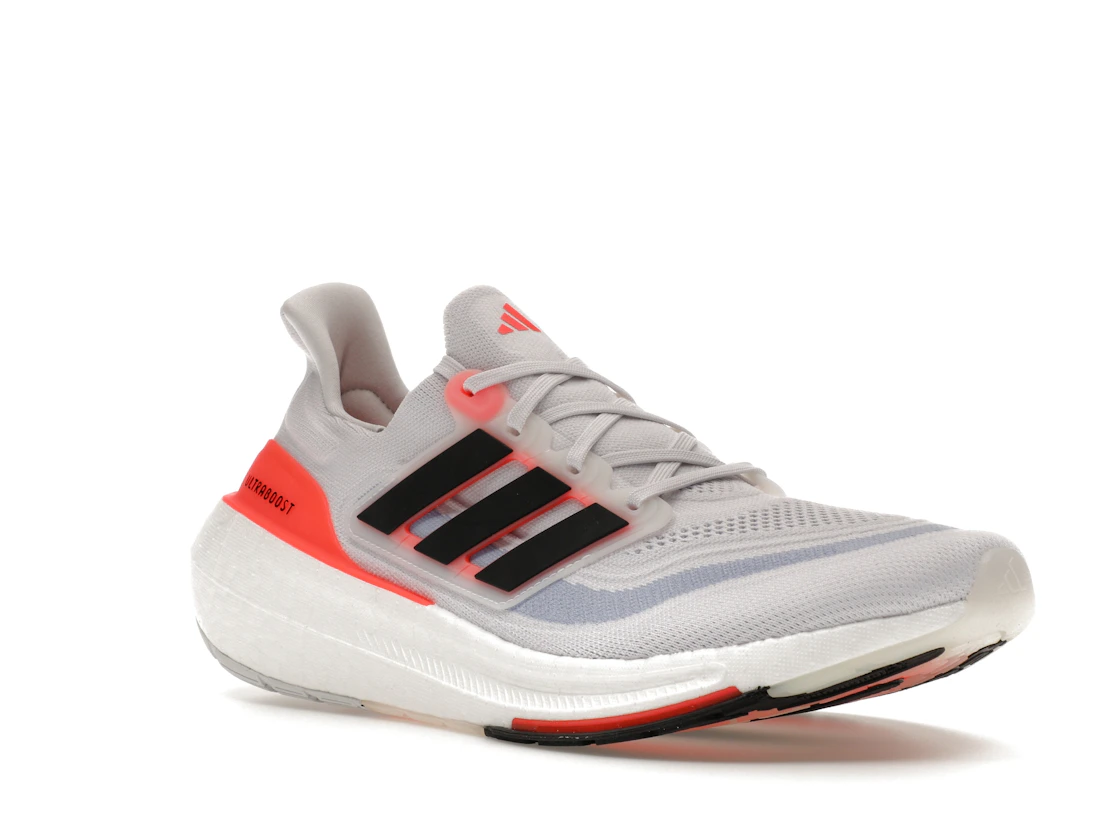 adidas Ultra Boost Light White Black Solar Red