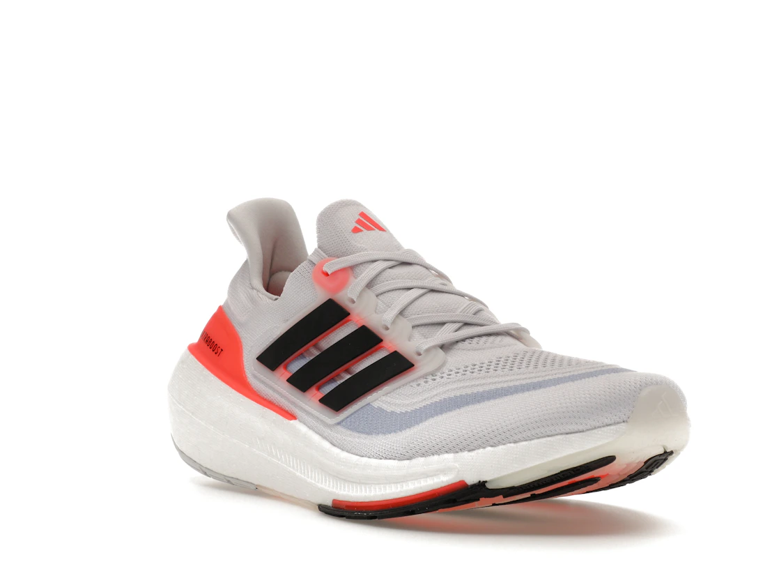 adidas Ultra Boost Light White Black Solar Red