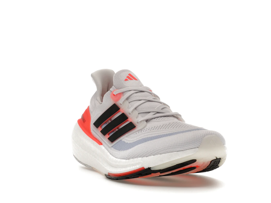 adidas Ultra Boost Light White Black Solar Red