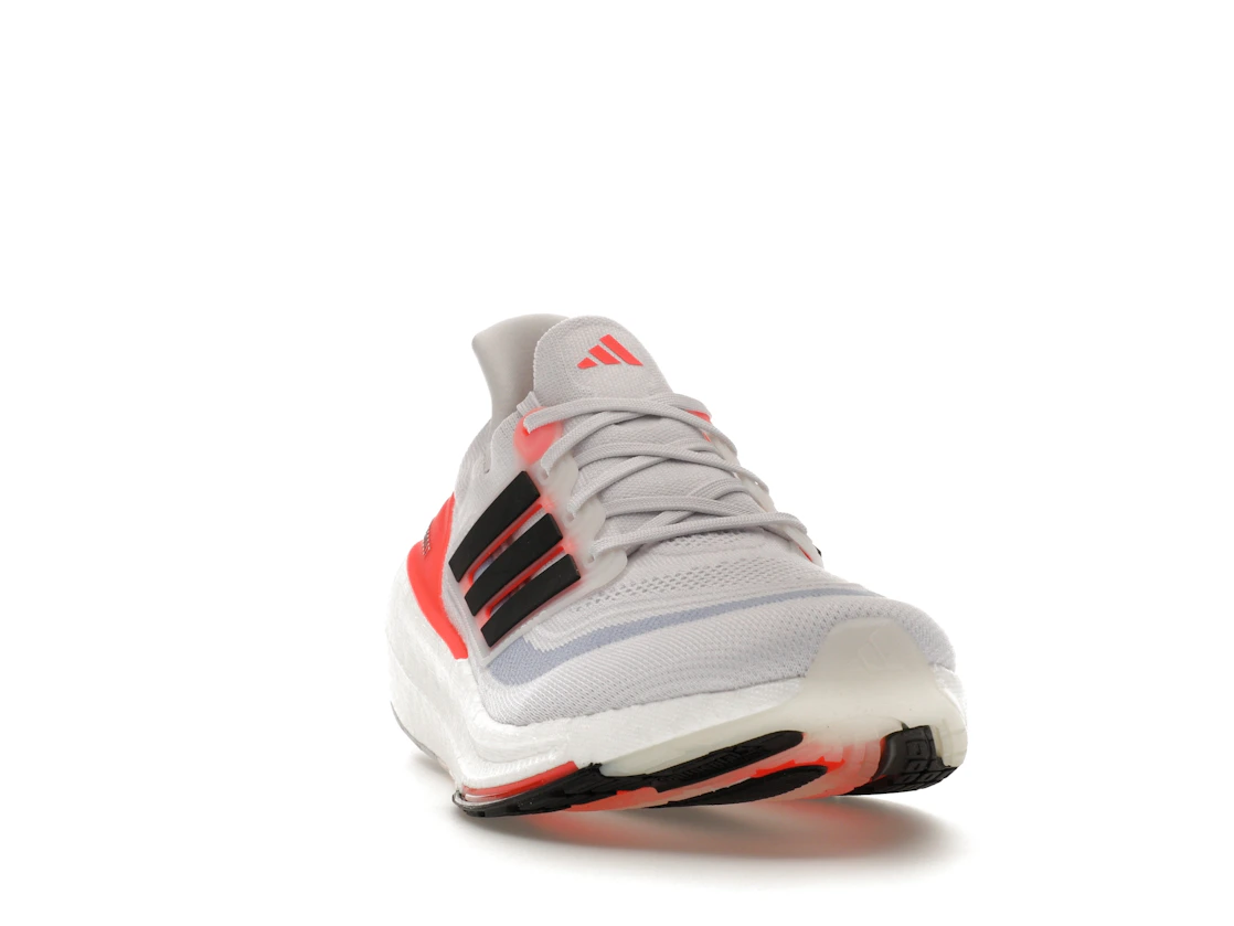 adidas Ultra Boost Light White Black Solar Red