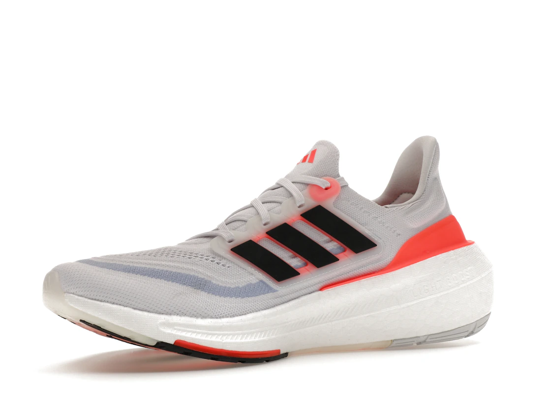 adidas Ultra Boost Light White Black Solar Red
