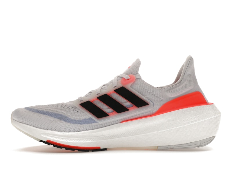 adidas Ultra Boost Light White Black Solar Red