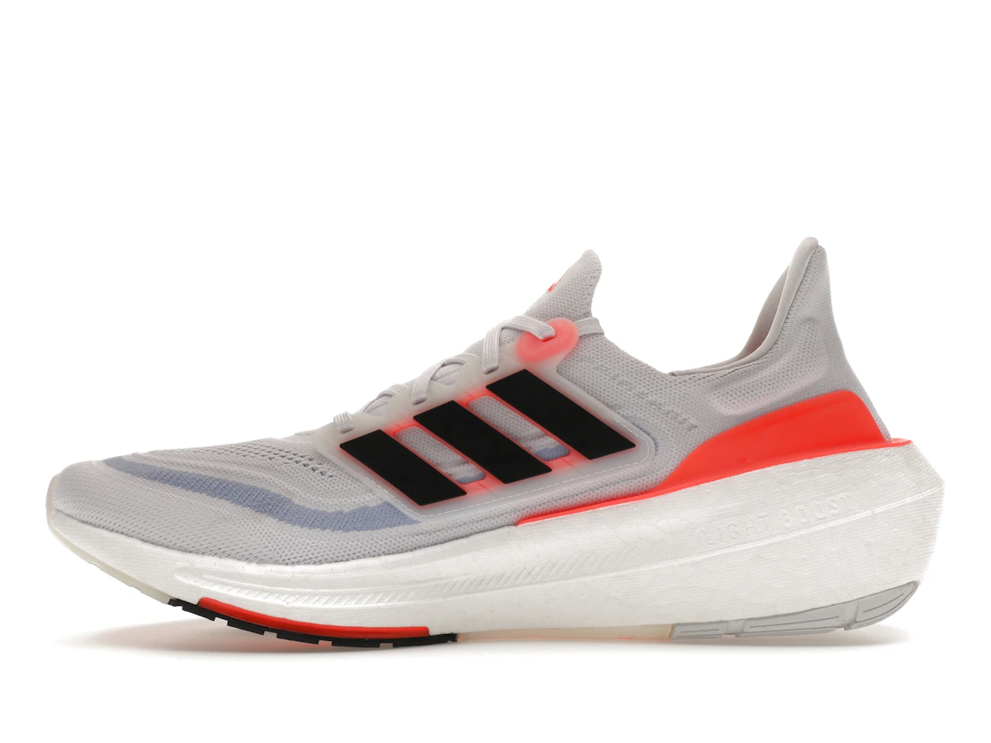 adidas Ultra Boost Light White Black Solar Red