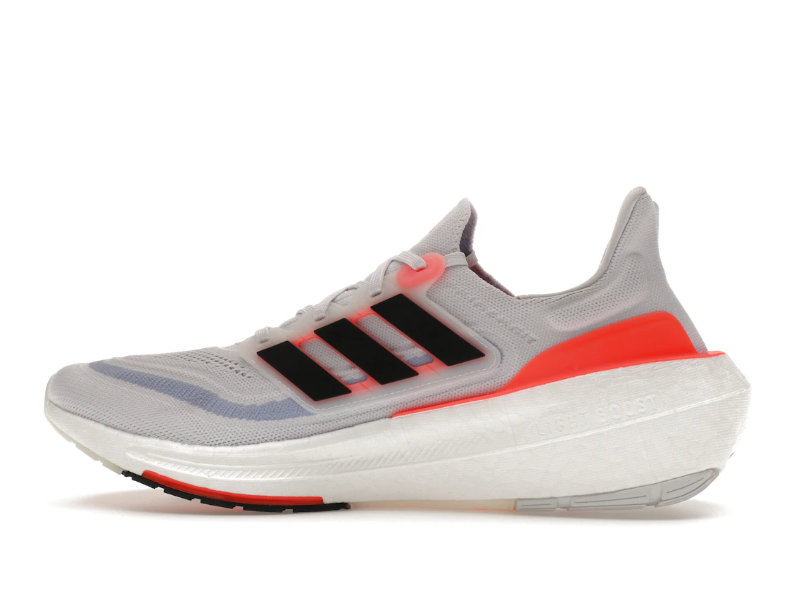 adidas Ultra Boost Light White Black Solar Red
