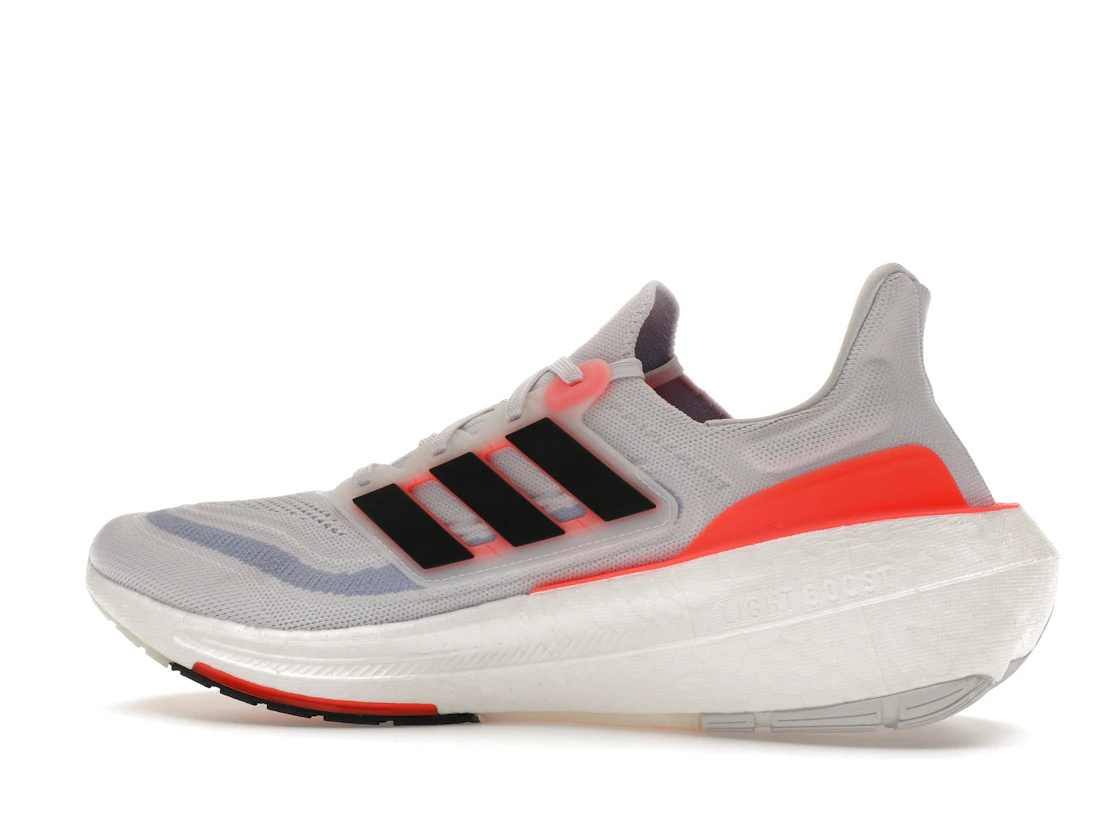 adidas Ultra Boost Light White Black Solar Red