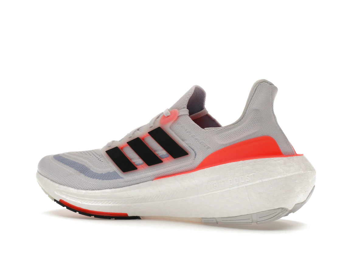 adidas Ultra Boost Light White Black Solar Red