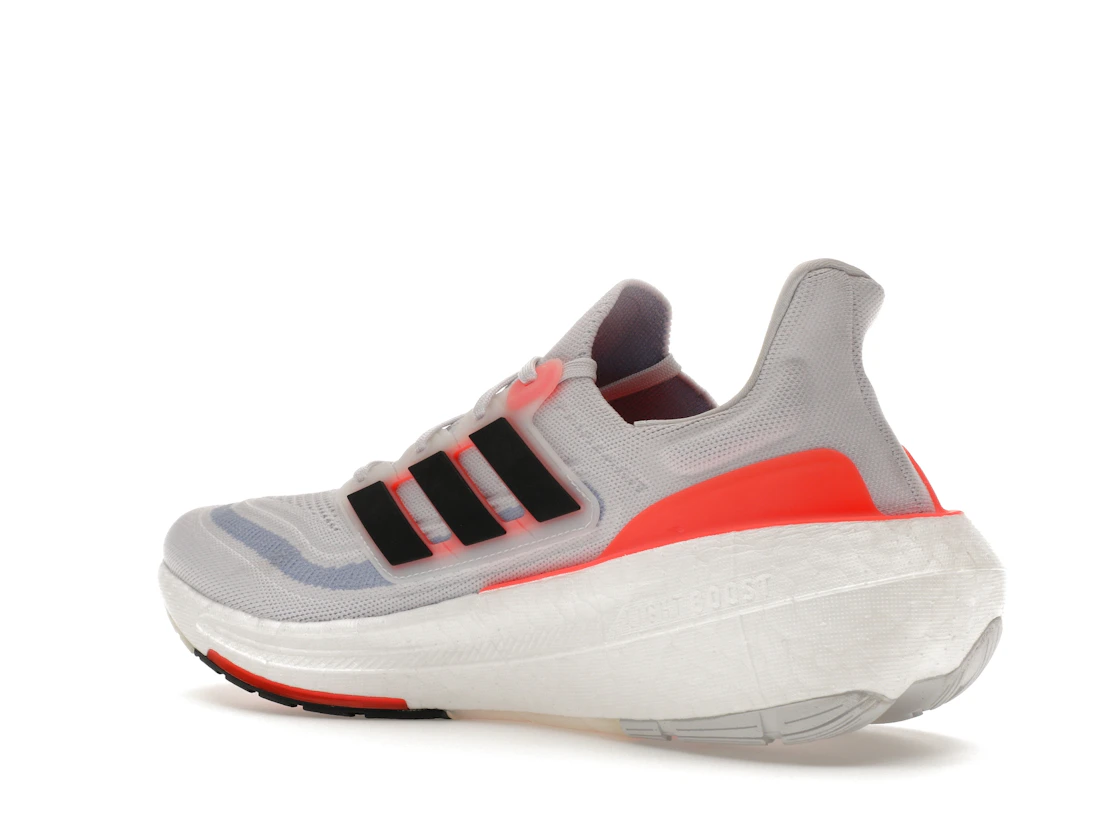 adidas Ultra Boost Light White Black Solar Red