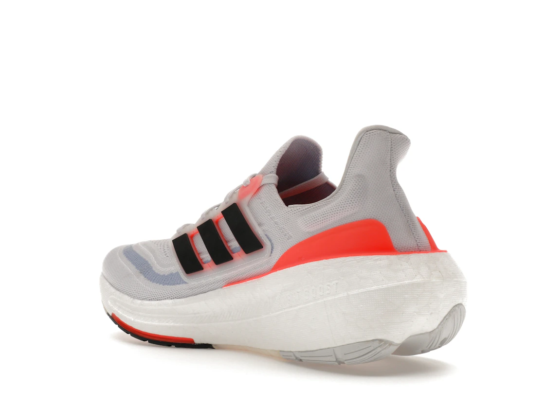 adidas Ultra Boost Light White Black Solar Red
