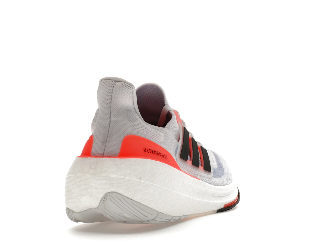 adidas Ultra Boost Light White Black Solar Red