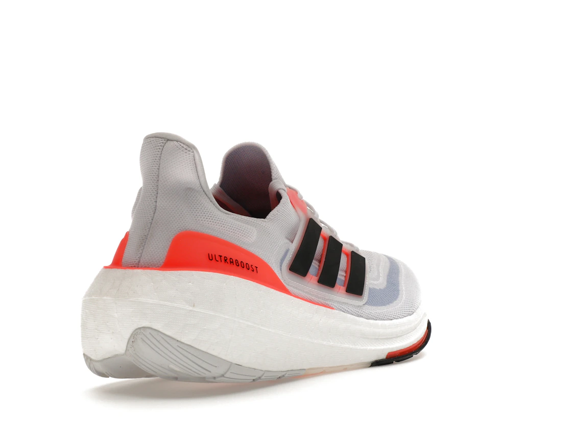 adidas Ultra Boost Light White Black Solar Red