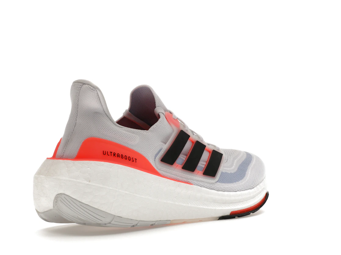 adidas Ultra Boost Light White Black Solar Red