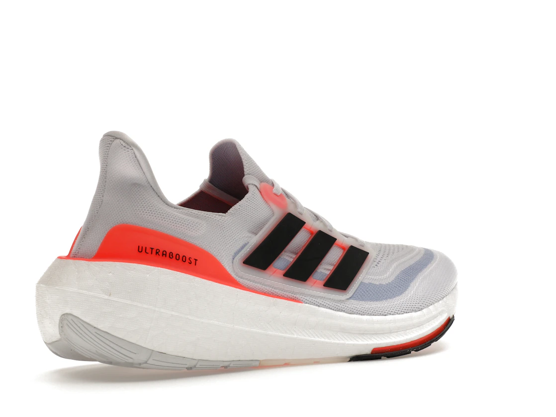 adidas Ultra Boost Light White Black Solar Red