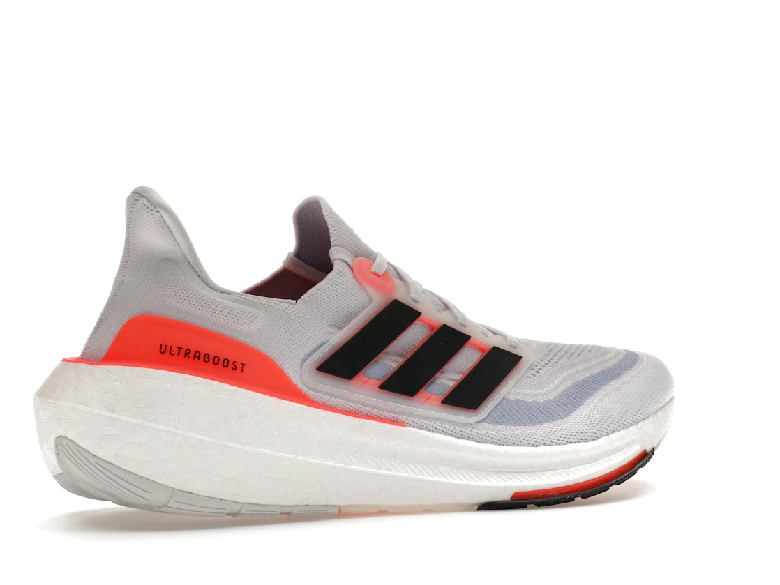 adidas Ultra Boost Light White Black Solar Red