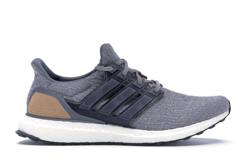 adidas Ultra Boost 3.0 Grey Leather Cage Men s BB1092 US