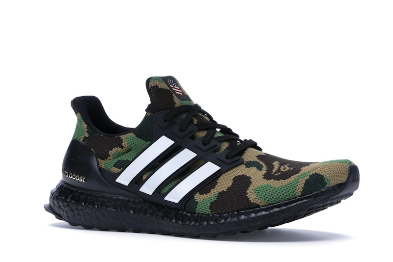 Ultra boost bape green camo clearance