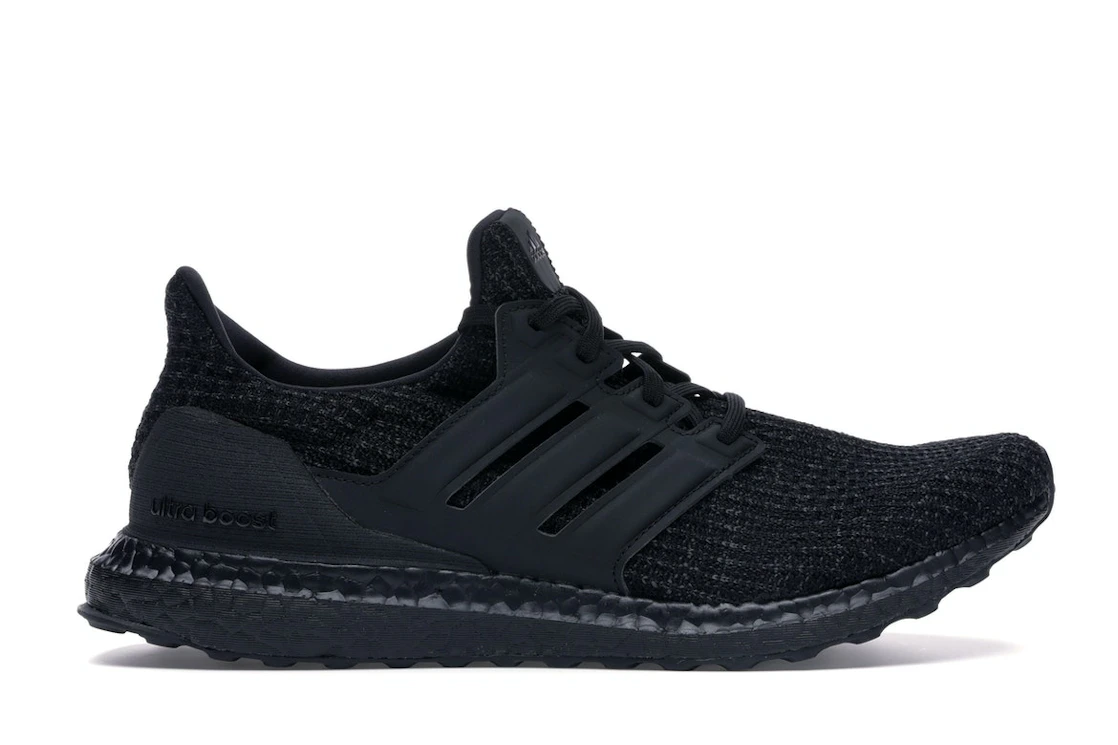 adidas Ultra Boost 4.0 Triple Black Nubuck Cage