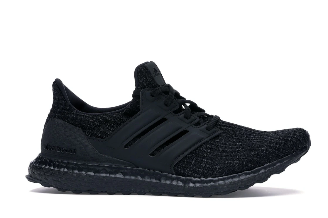 adidas Ultra Boost 4.0 Triple Black Nubuck Cage